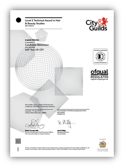 certificate example 1