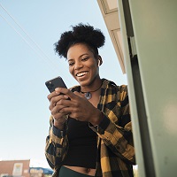 Customer service staff image