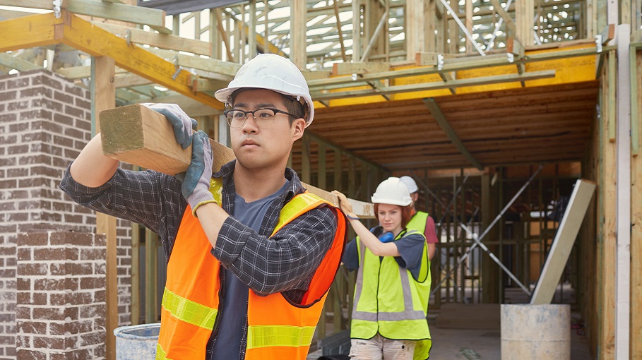 Construction worker image