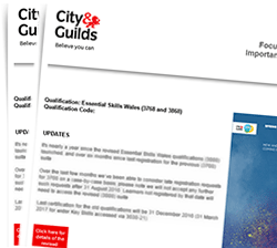 Delivering Our Qualifications City Guilds