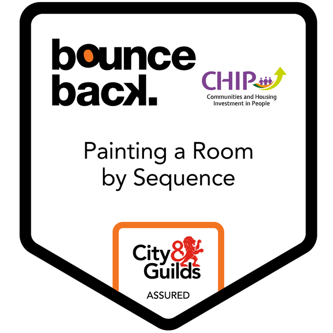 Painting a room by sequence badge