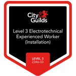 electrotechnical experiences worker badge
