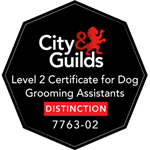certificate for dog grooming assistants badge