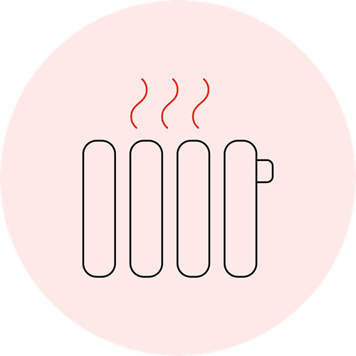 BSE sector heating icon