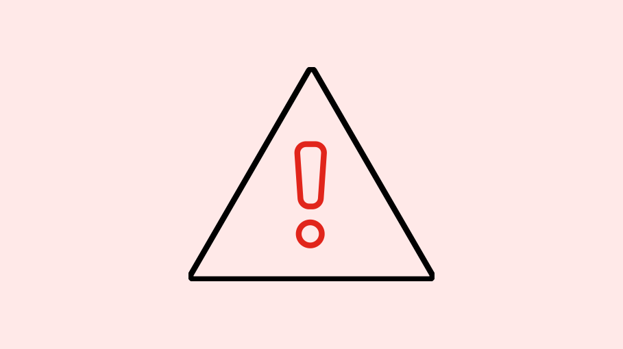 warning icon cover